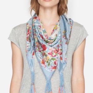 Johnny Was Belletini silk scarf